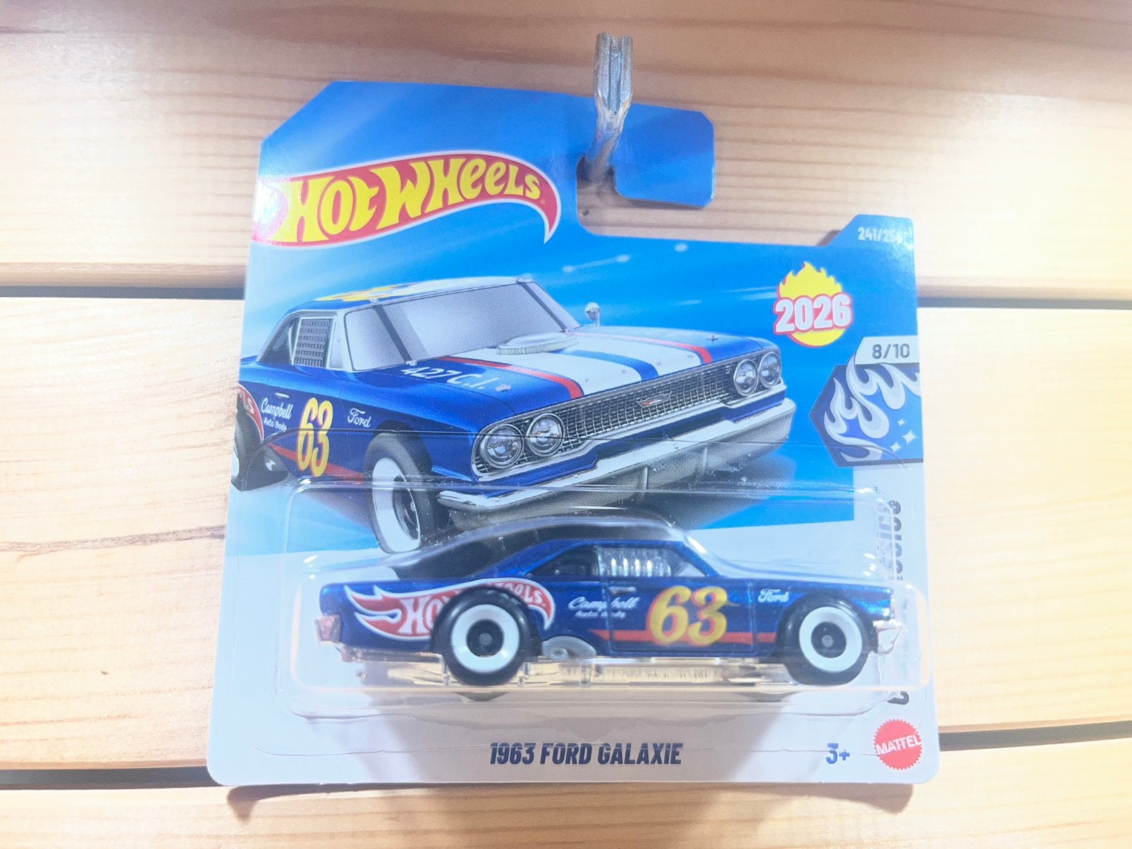 Ford Galaxie hotwheels, Ophalen of Verzenden, Zo goed als nieuw, Auto