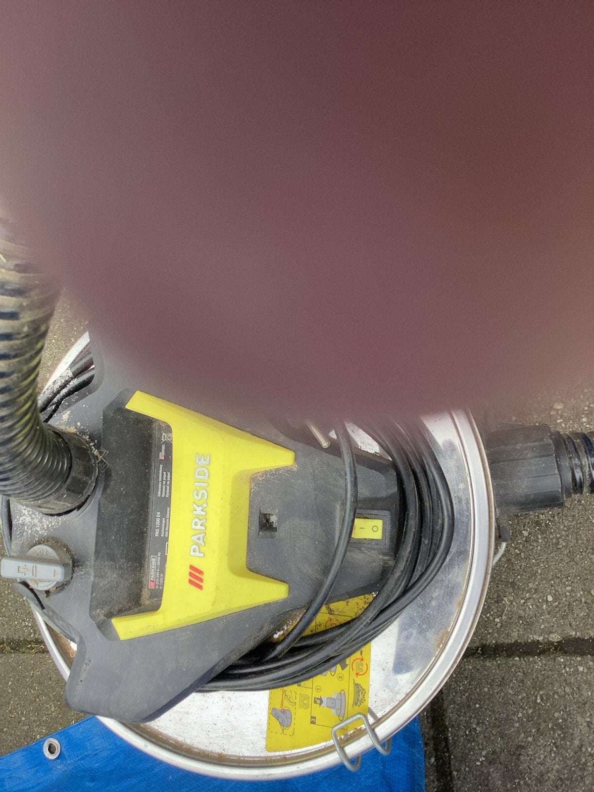 Parkside Aszuiger voor Houtkachel - Krachtig en Efficiënt, Ophalen, Gebruikt, Industriële stofzuiger, Minder dan 1200 watt