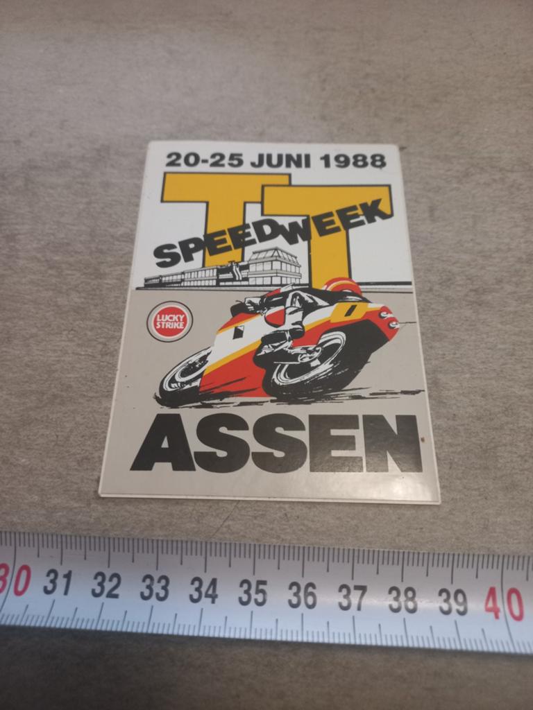 Tt week assen 88, Verzamelen, Ophalen of Verzenden, Zo goed als nieuw