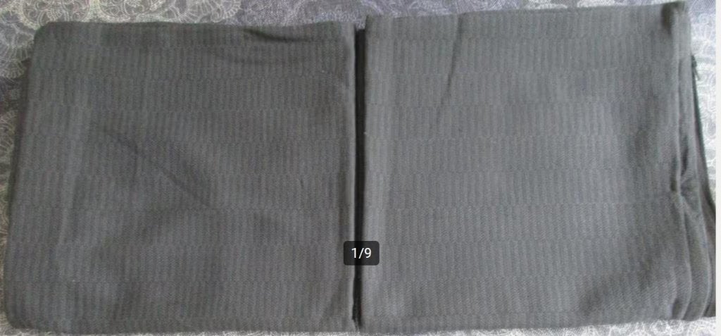 2 x nieuwe kussenhoes grijs Plommonros Ikea 50 x 50, IKEA, Vierkant, Nieuw, Sierkussen