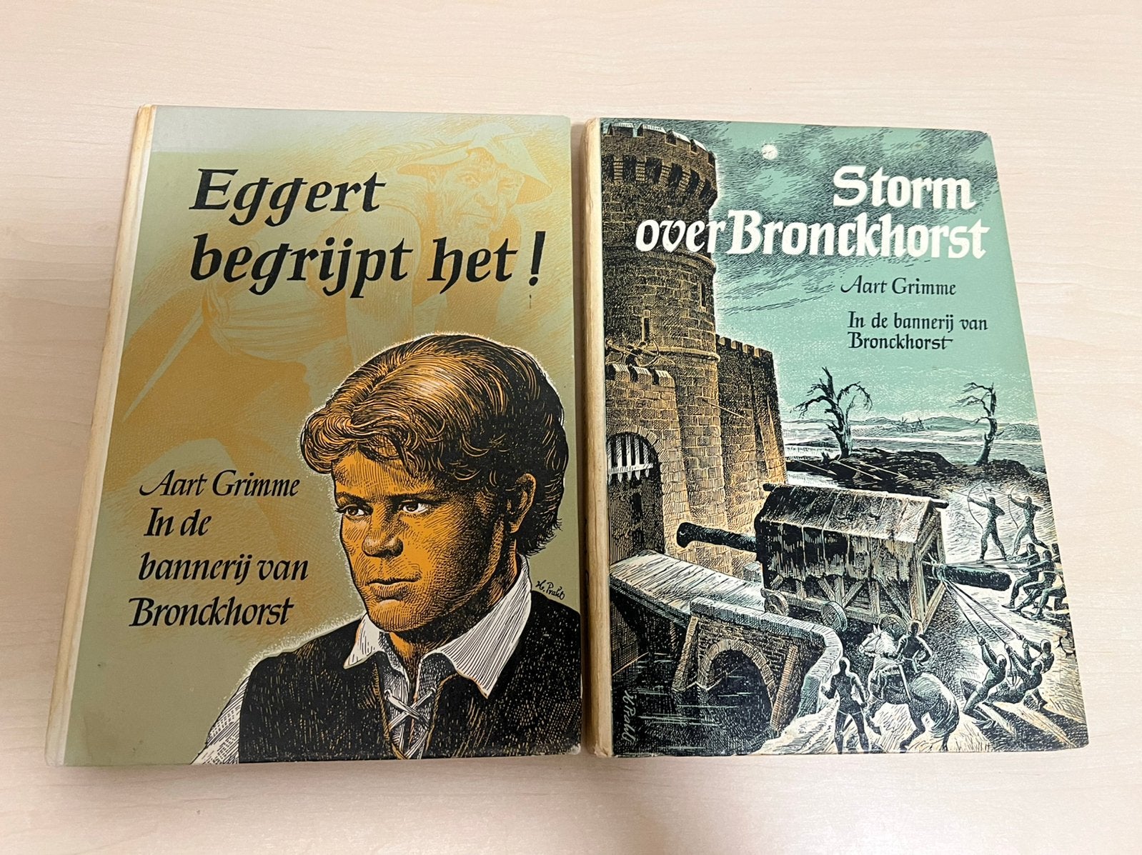 Storm over Bronkhorst door Aart Grimme, Ophalen of Verzenden