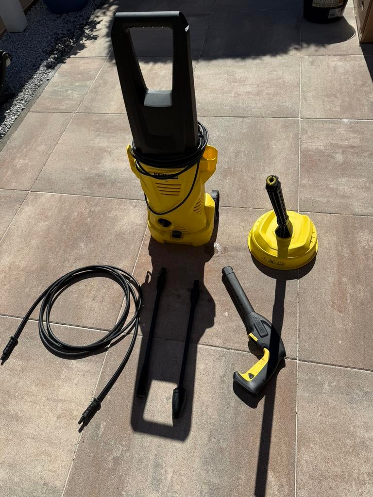 Karcher K2 inclusief terrasreiniger, Ophalen of Verzenden, Zo goed als nieuw, Elektrisch