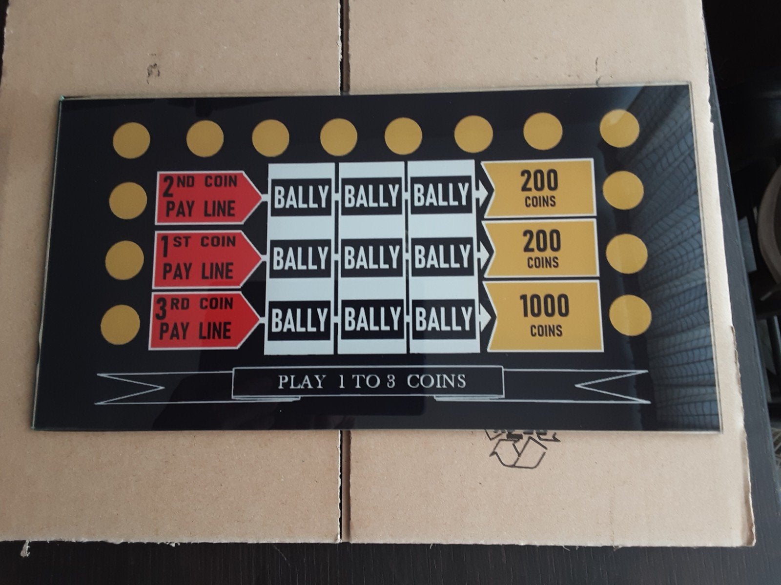 Bally slotmachine ramen 3 rollen machines, Ophalen of Verzenden
