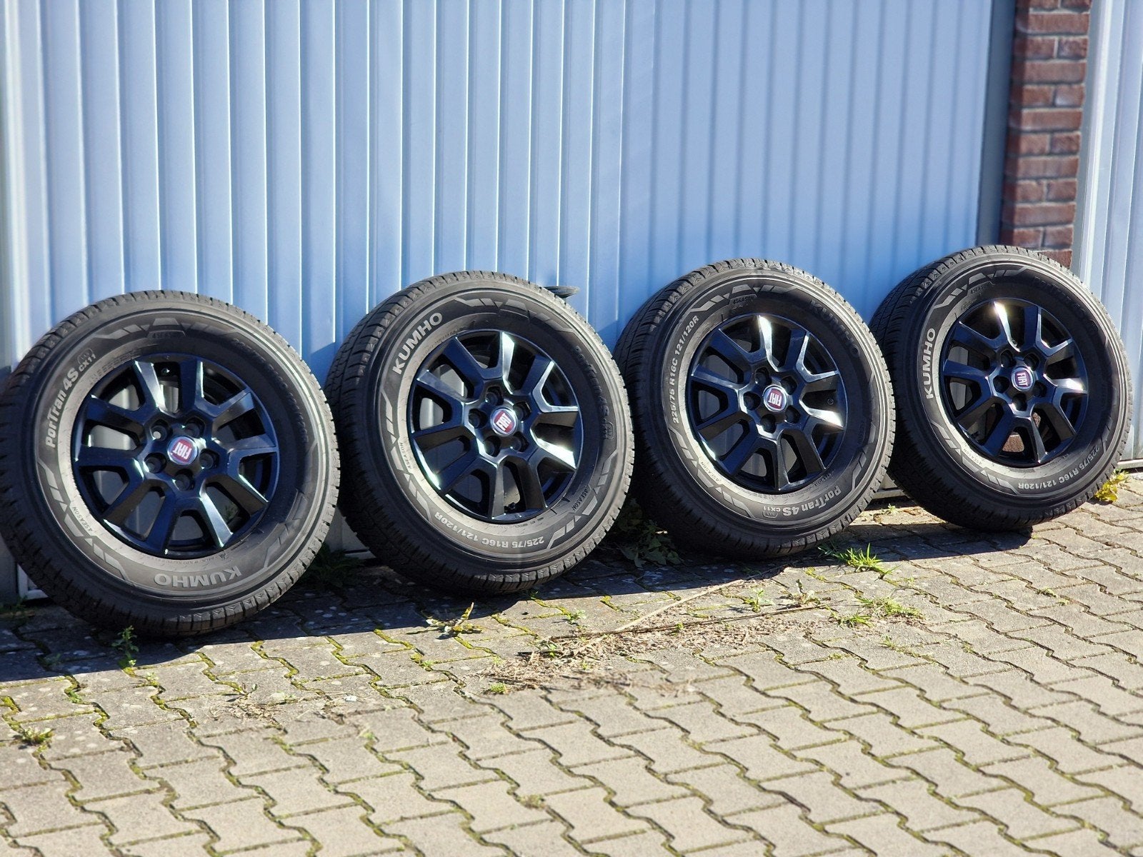 Fiat Ducato 5x118 - 16 inch camper velgenset jumper boxer, Ophalen, 16 inch, Bestelwagen, All Season