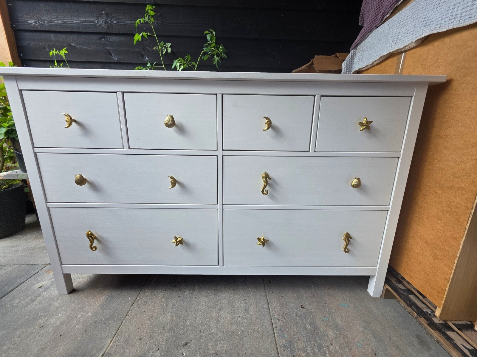 IKEA Hemnes ladekast met 8 laden, Huis en Inrichting, 5 laden of meer, Ophalen, Zo goed als nieuw