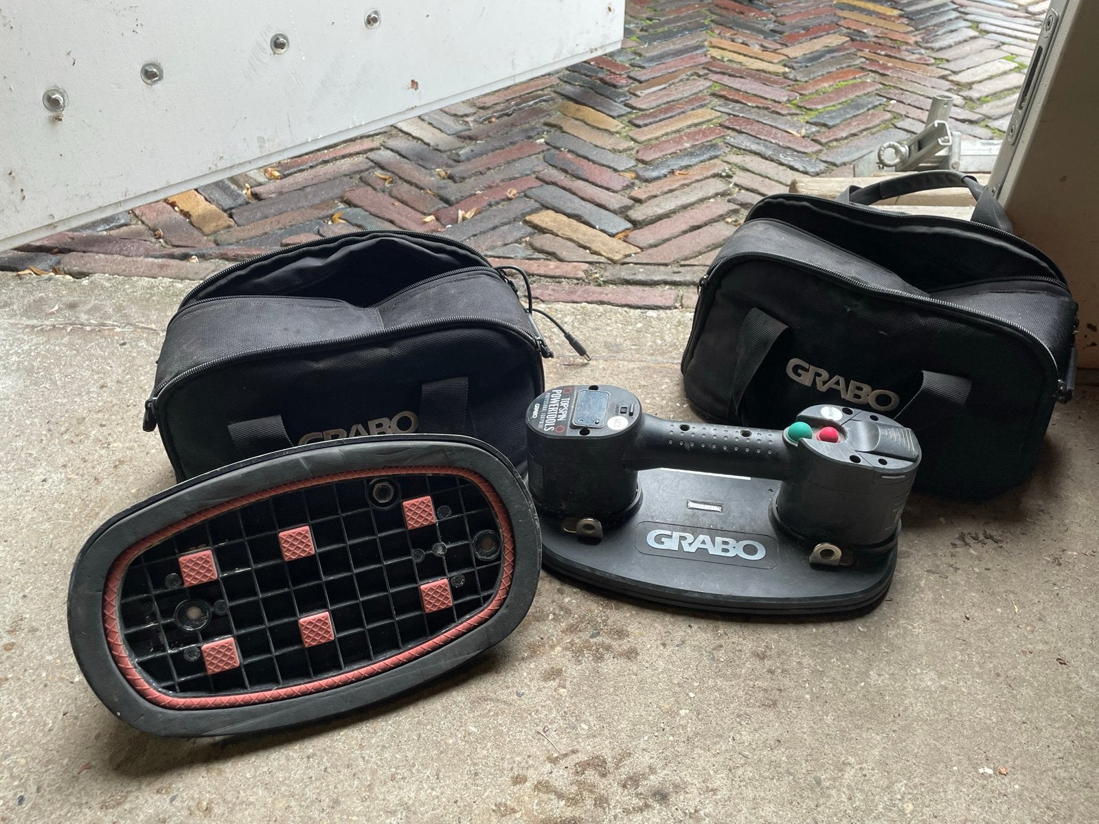 Grabo elektrische vacuüm zuignap met accessoires, Ophalen, Zo goed als nieuw, Overige typen, Overige merken