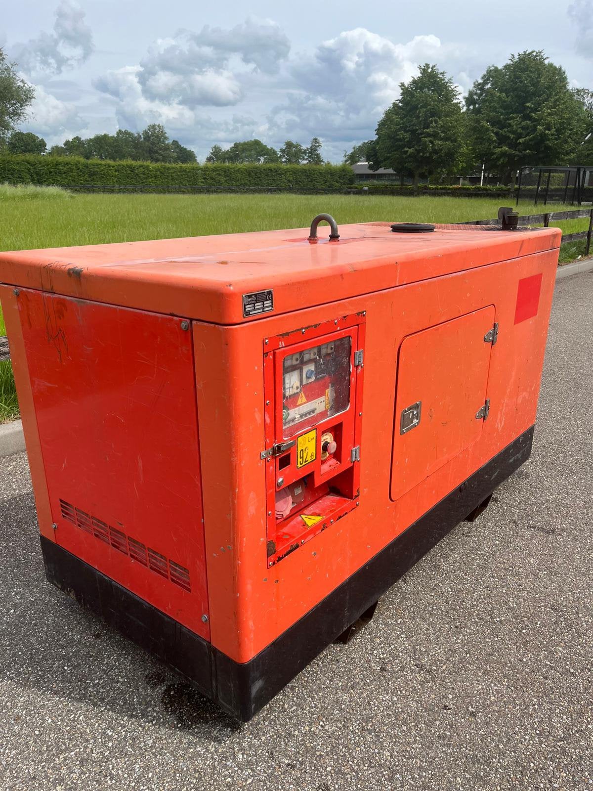 Himoinsa 40kva aggregaat, Ophalen, Dieselolie