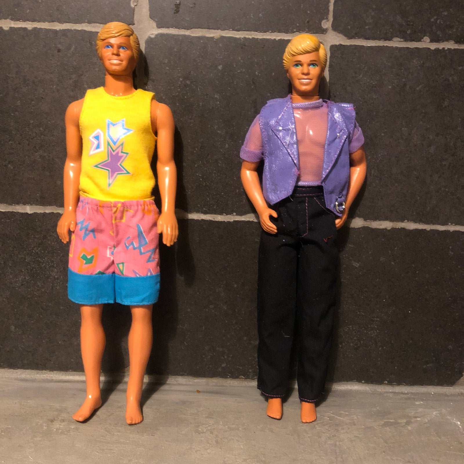Vintage Ken poppen Mattel jaren 80, Verzamelen, Ophalen of Verzenden, Gebruikt, Pop