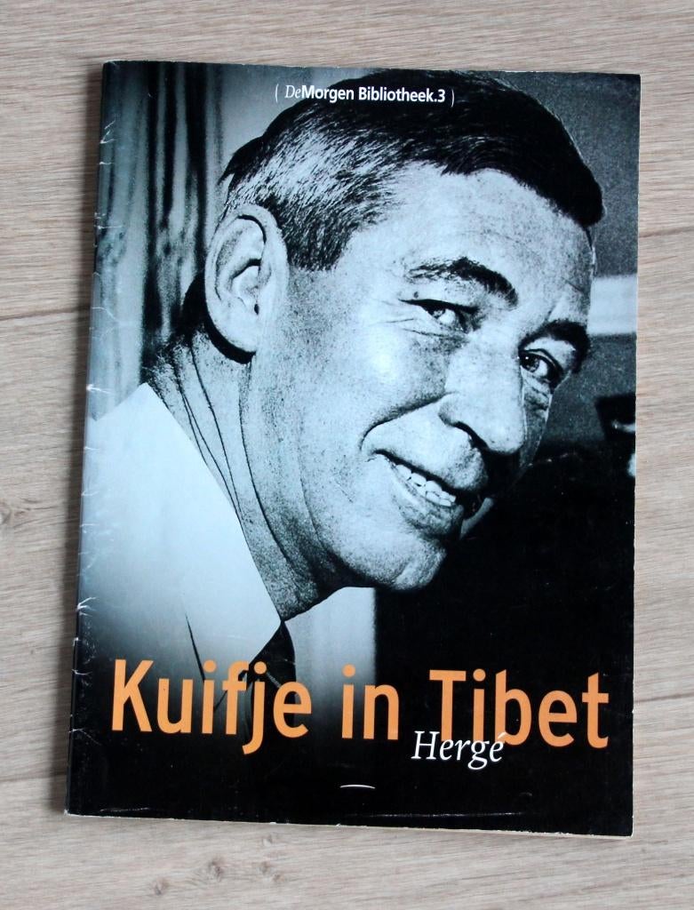 kuifje in Tibet - uitgave dagblad De Morgen uit 2001 Hergé, Boeken, Gelezen, Verzenden, Meerdere stripboeken, Hergé