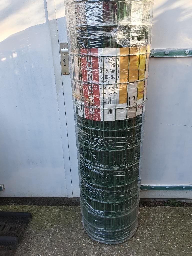 Tuingaas Betafence Pantanet Family 1.22m hoog kleur groen, Ophalen, Nieuw, 20 meter of meer, Gaas