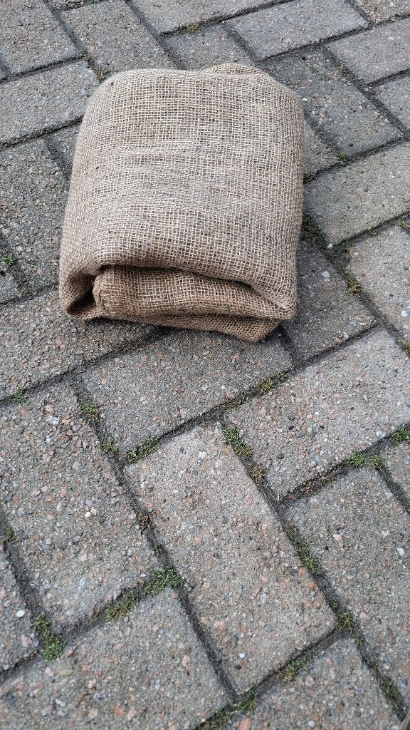 jute zakken, Bruin, Ophalen of Verzenden, Zo goed als nieuw, 30 tot 120 cm