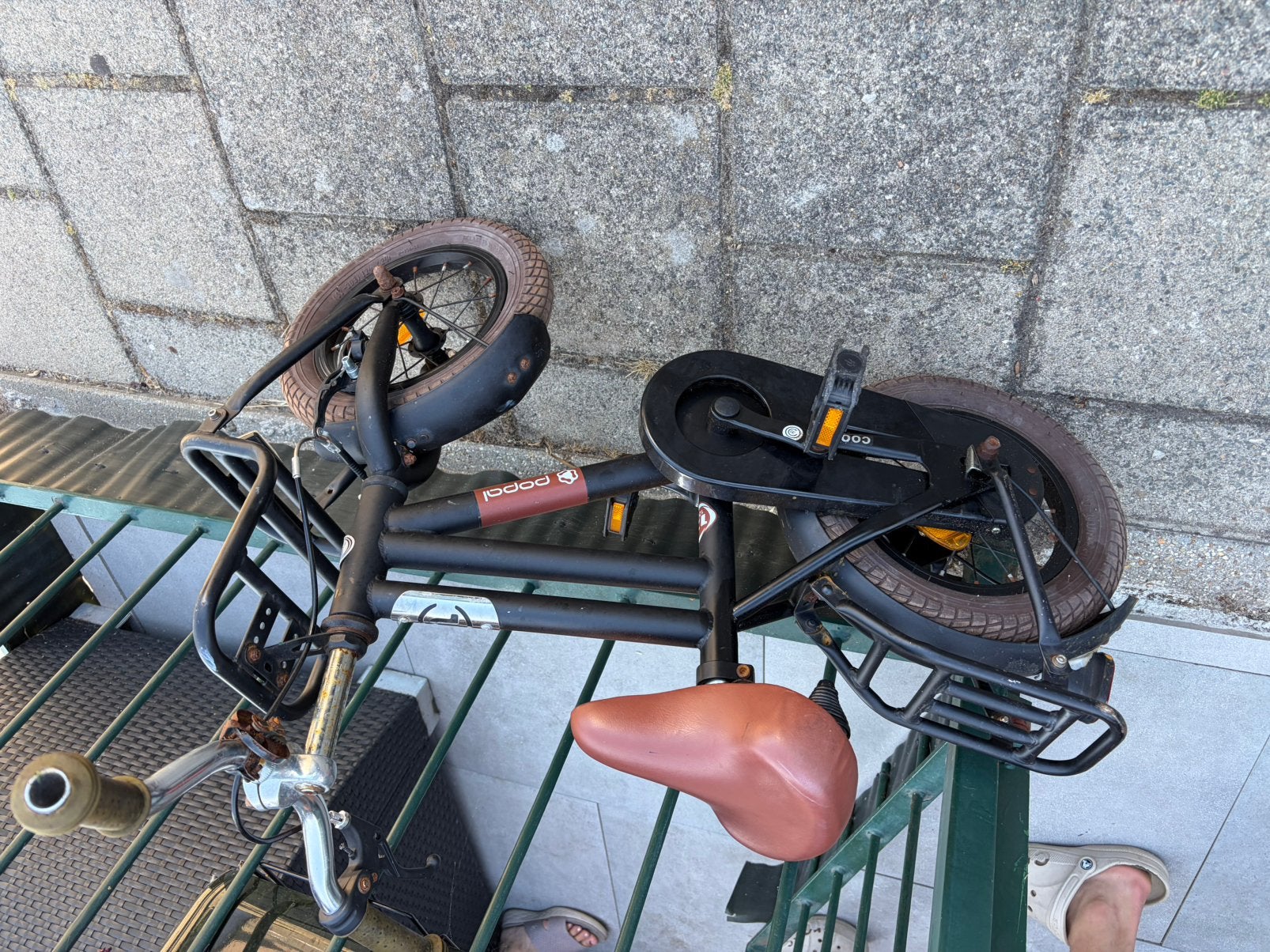 Kindefiets gebruikt 16 inch GRATISS zelf ophalen!, Ophalen, Zo goed als nieuw, 16 tot 20 inch