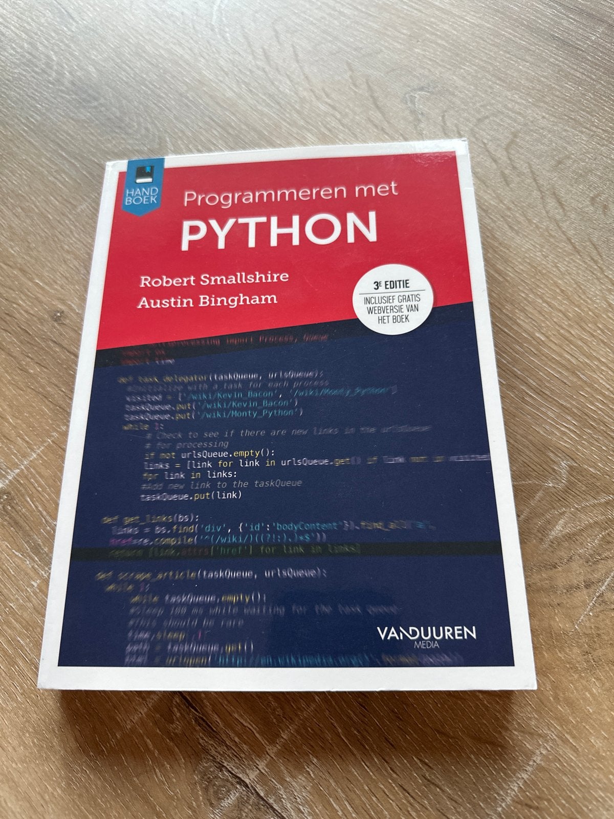 Programmeren met Python - Robert Smallshire, Boeken, Ophalen of Verzenden, Zo goed als nieuw, Programmeertaal of Theorie