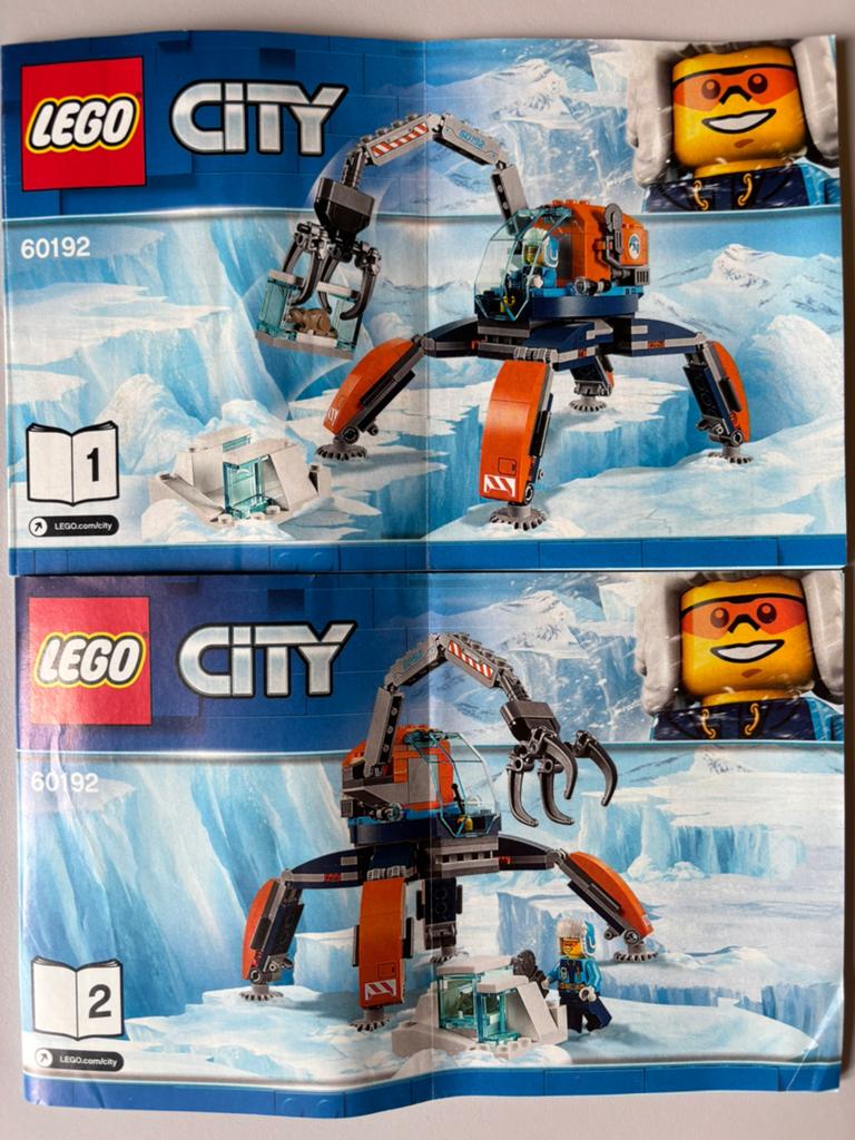 Lego #60192 City Artic Poolijscrawler Compleet, City, Compleet, Lego, Ophalen of Verzenden