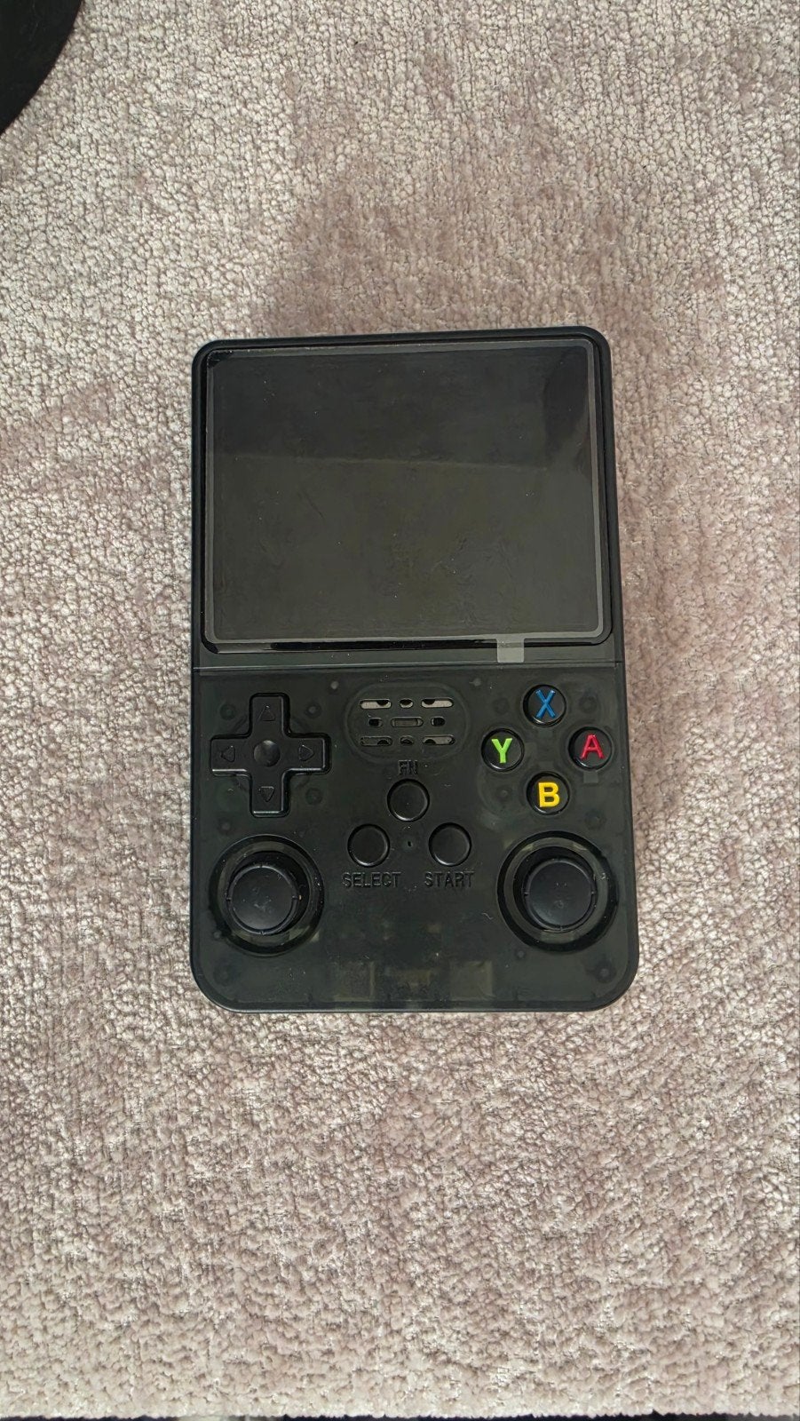 R36S Retro Handheld Console - Zwart en Paars, Ophalen of Verzenden, Overige merken, Zo goed als nieuw
