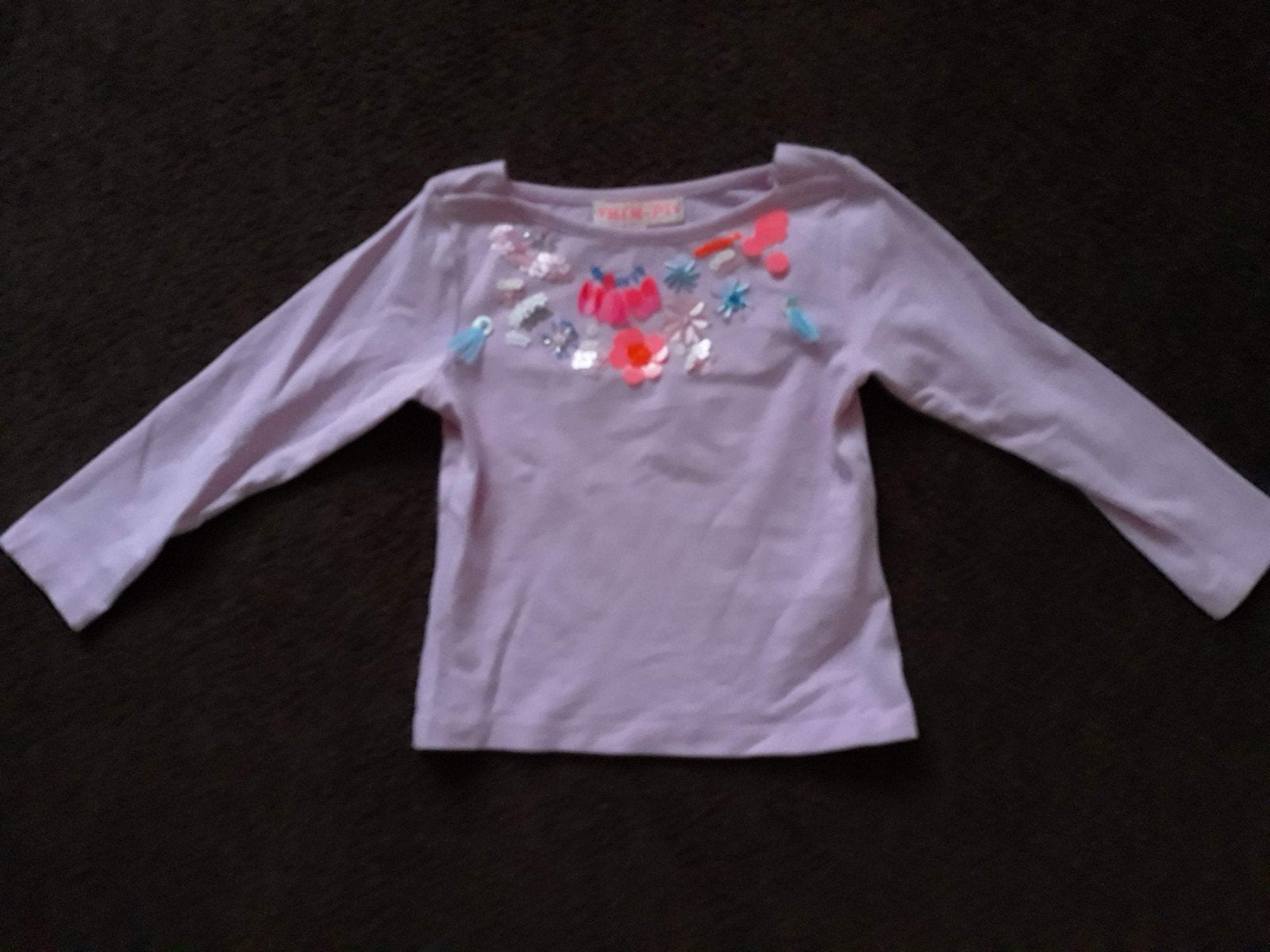 zgan Mim pi shirt maat 98, Meisje, Mim pi, Ophalen of Verzenden, Zo goed als nieuw