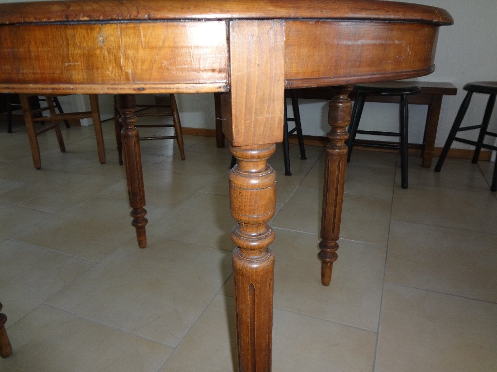 antieke tafel, Ophalen, Gebruikt, 100 tot 150 cm, 50 tot 100 cm