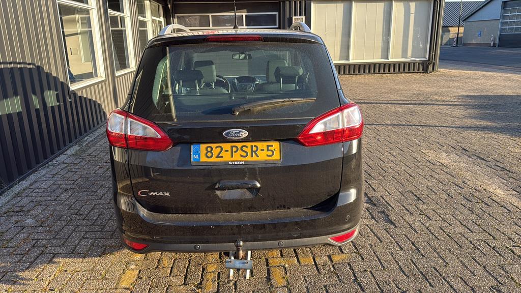 Ford Grand C-Max 1.6 110KW Ecoboost 7 pers, Voorwielaandrijving, Zwart, 4 cilinders, 7 stoelen