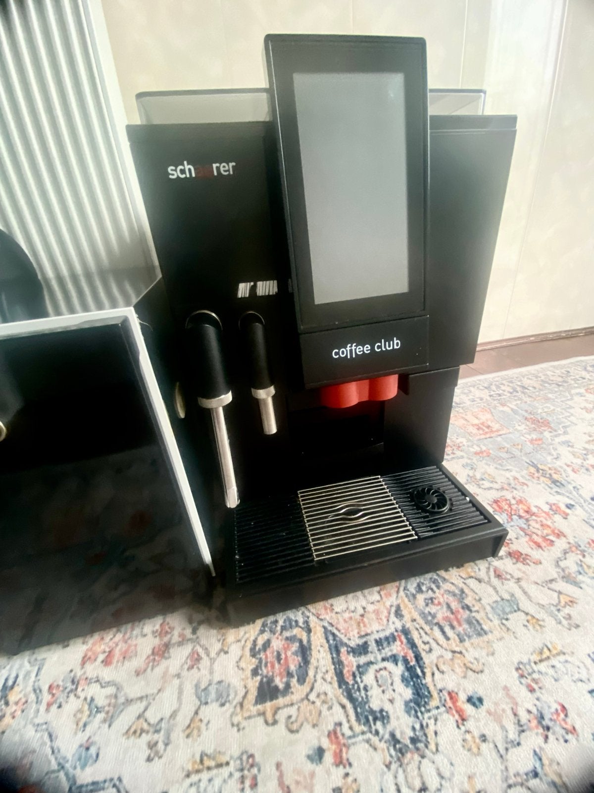 Schärer Coffee Club Professionele Koffiemachine, Gebruikt, 10 kopjes of meer, Koffiemachine, Koffiebonen