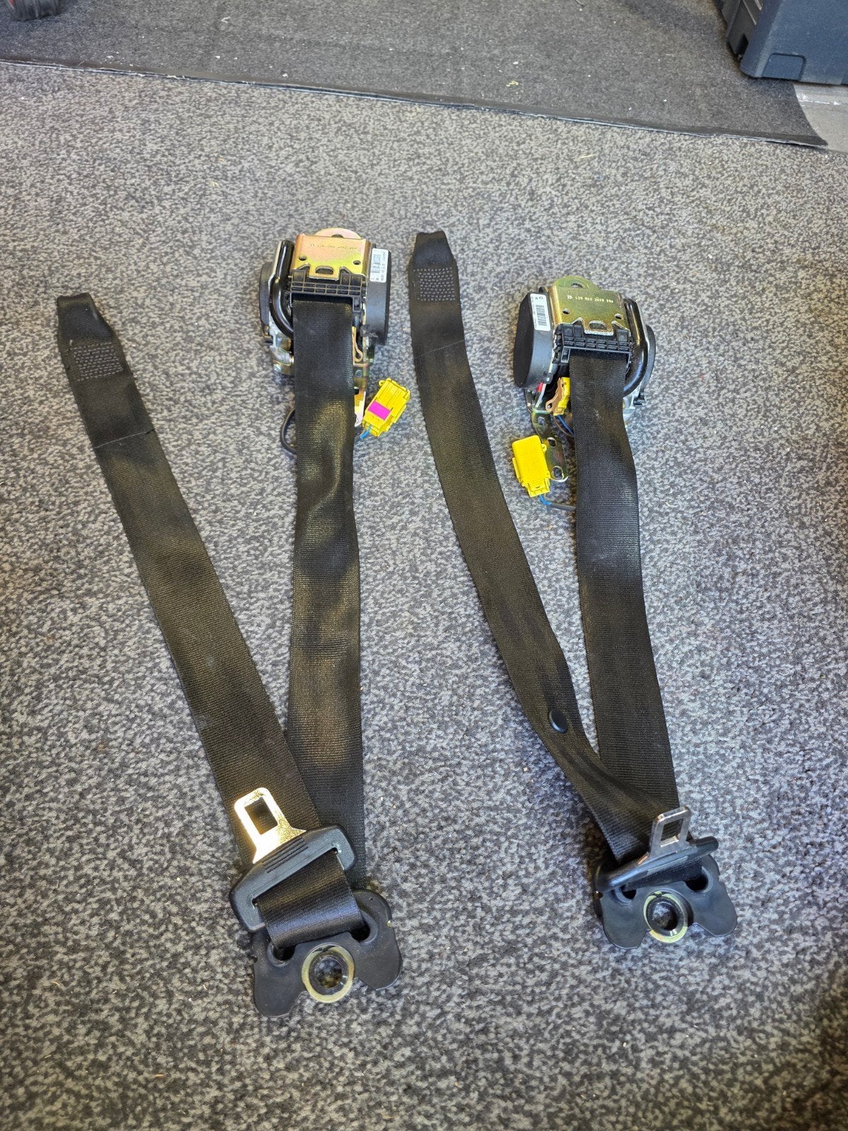 Set autogordels voor Volkswagen Polo 9N 2002 (voorstoelen), Ophalen of Verzenden, Gebruikt, Volkswagen