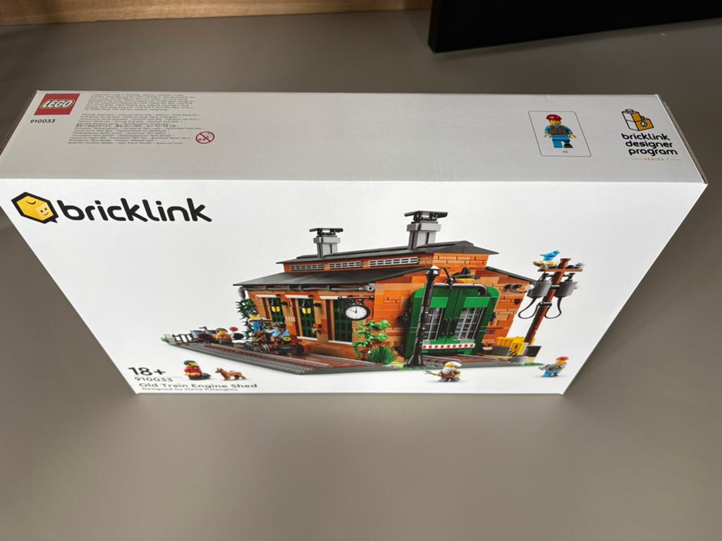 LEGO BrickLink 910033 Old Train Engine Shed Nieuw/Sealed, Overige thema's, Verzenden, Lego, Nieuw