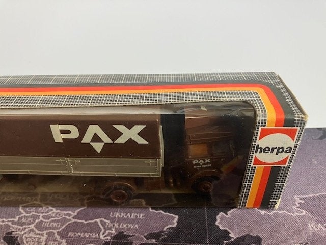 Herpa 1 :87 Vrachtwagen, Hobby en Vrije tijd, Ophalen of Verzenden, Nieuw, Bus of Vrachtwagen, Herpa
