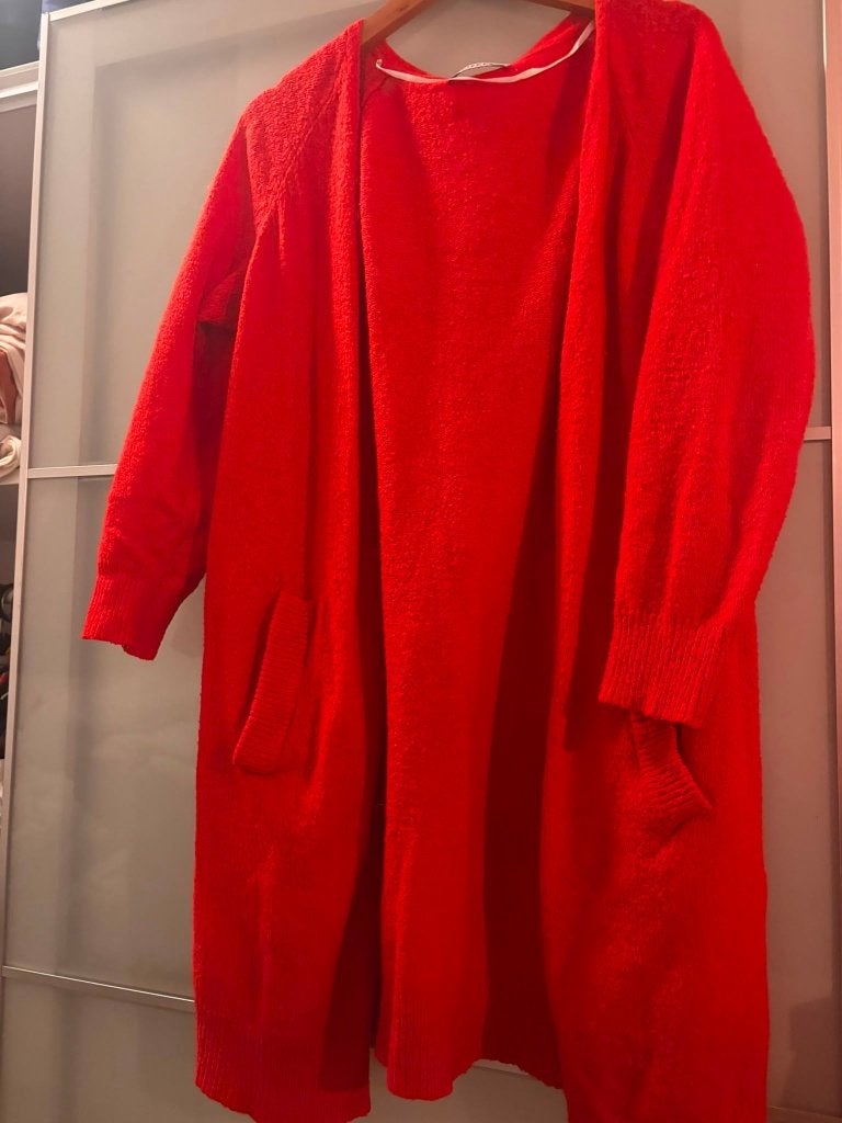 Gratis ophalen vest XL, Ophalen, Zo goed als nieuw, Maat 56/58 (XL), Rood