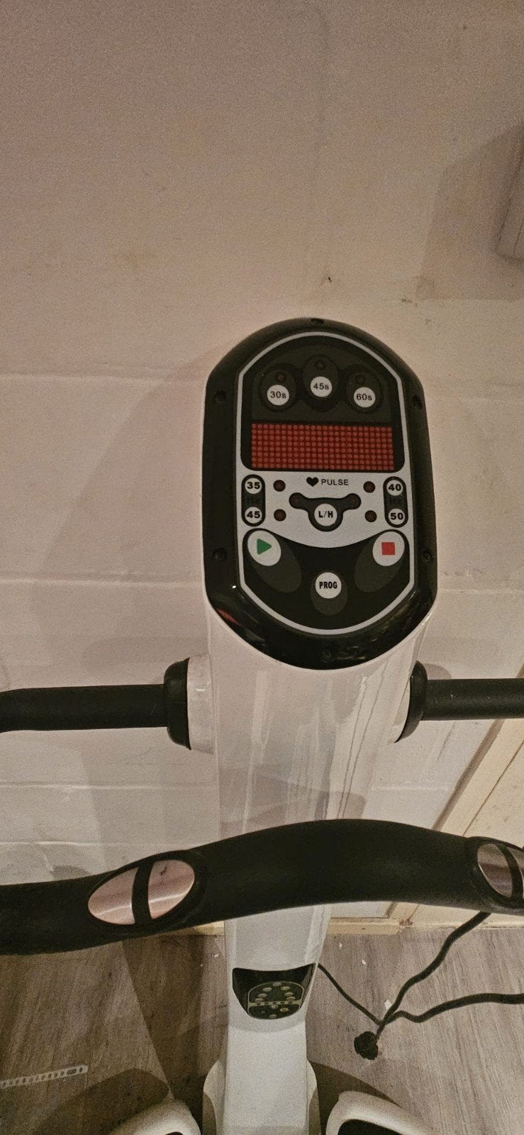 Professionele  Powerplate, Ophalen, Krachtstation
