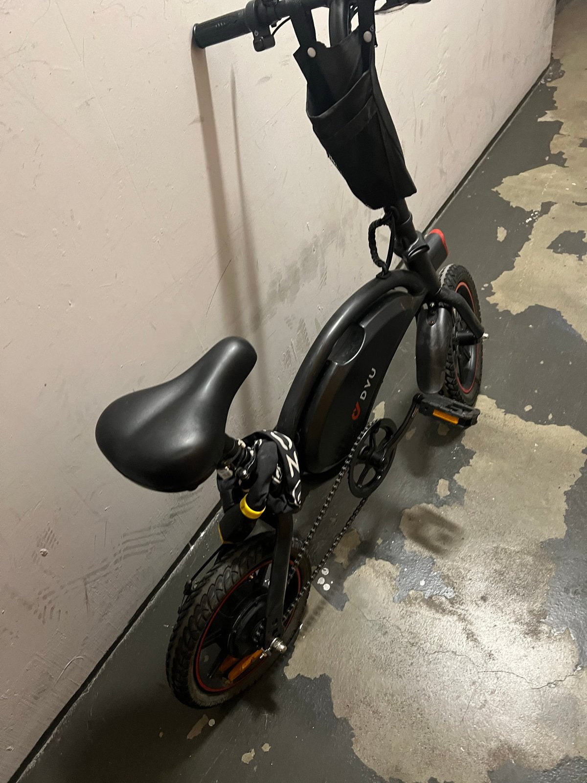 DYU D3+ Elektrische Fiets - Compact en Krachtig, Zo goed als nieuw, Minder dan 47 cm, 30 tot 50 km per accu, Ophalen