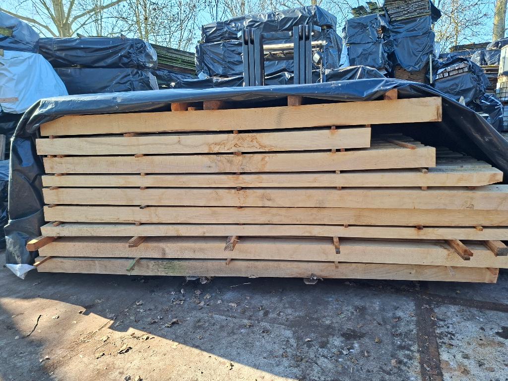 essen en beuken balken, Tuin en Terras, Palen, Balken en Planken, Nieuw, Balken, 250 cm of meer, Hardhout, Ophalen