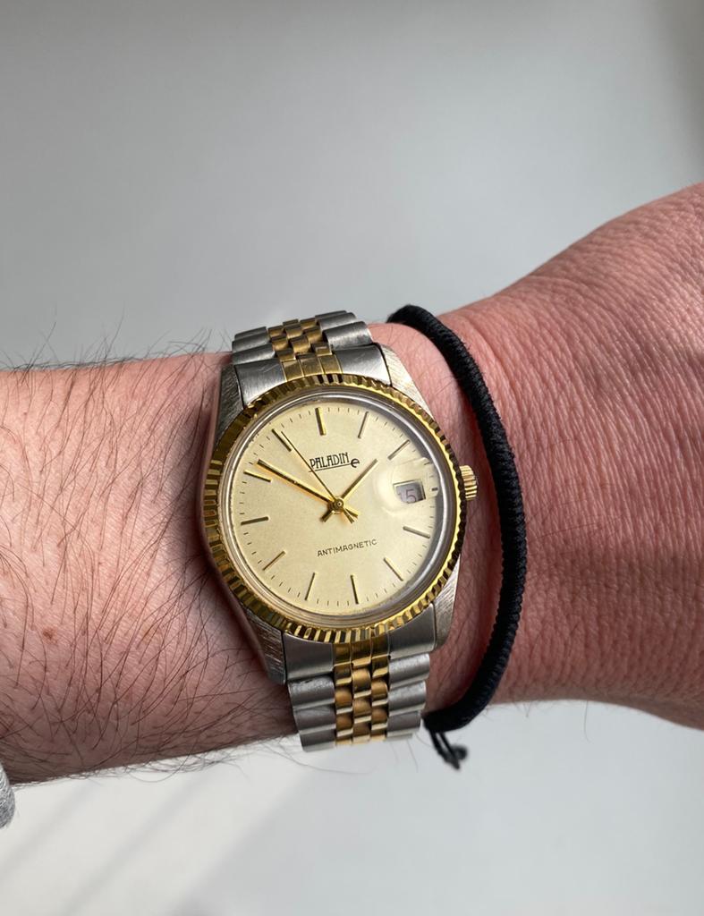 Paladin vintage horloge Rolex look, Ophalen of Verzenden, Overige merken