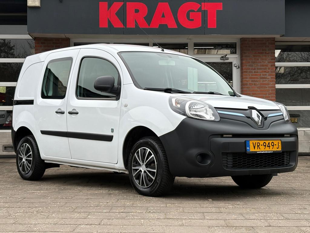 Renault Kangoo Express 44kW|100% ELEKTRISCH|KOOPACCU|NAP|MAR, Auto's, Bestelauto's, Stof, Gebruikt, Wit, Origineel Nederlands
