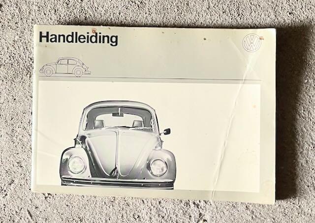 Handleiding VW kever -  instructieboekje, Ophalen of Verzenden