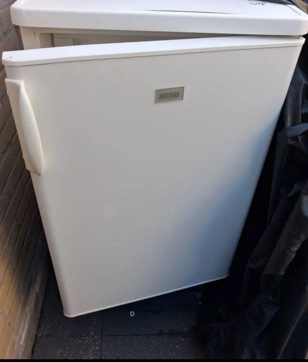 zanussi koelkast met vriesvak, Ophalen, Gebruikt, Minder dan 60 cm