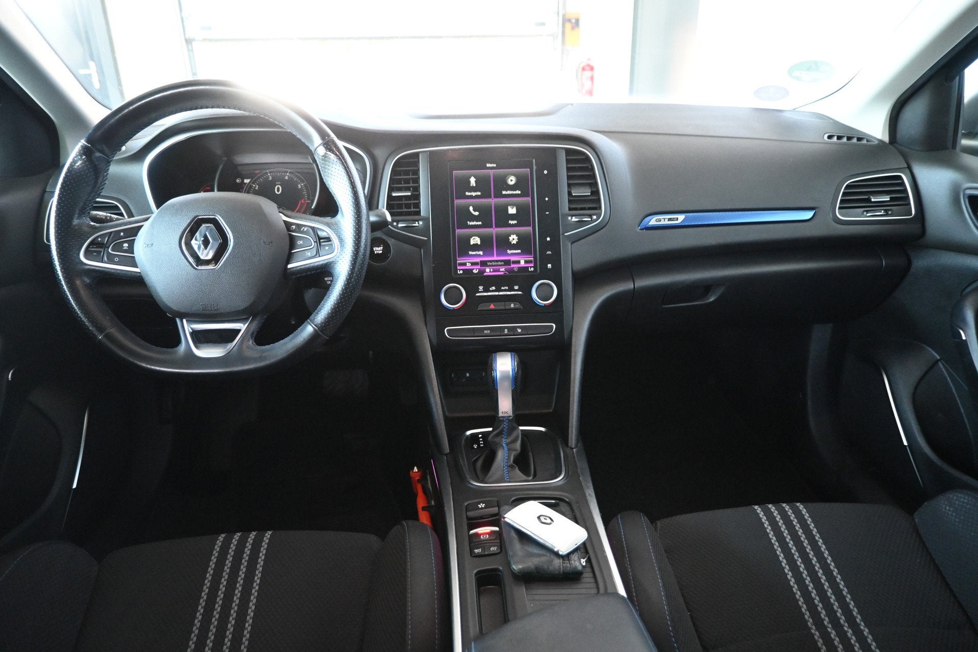 Renault Mégane Estate 1.2 TCe Automaat GT-Line Clima Cruise, Auto's, Stof, Gebruikt, 4 cilinders, Met garantie (alle)