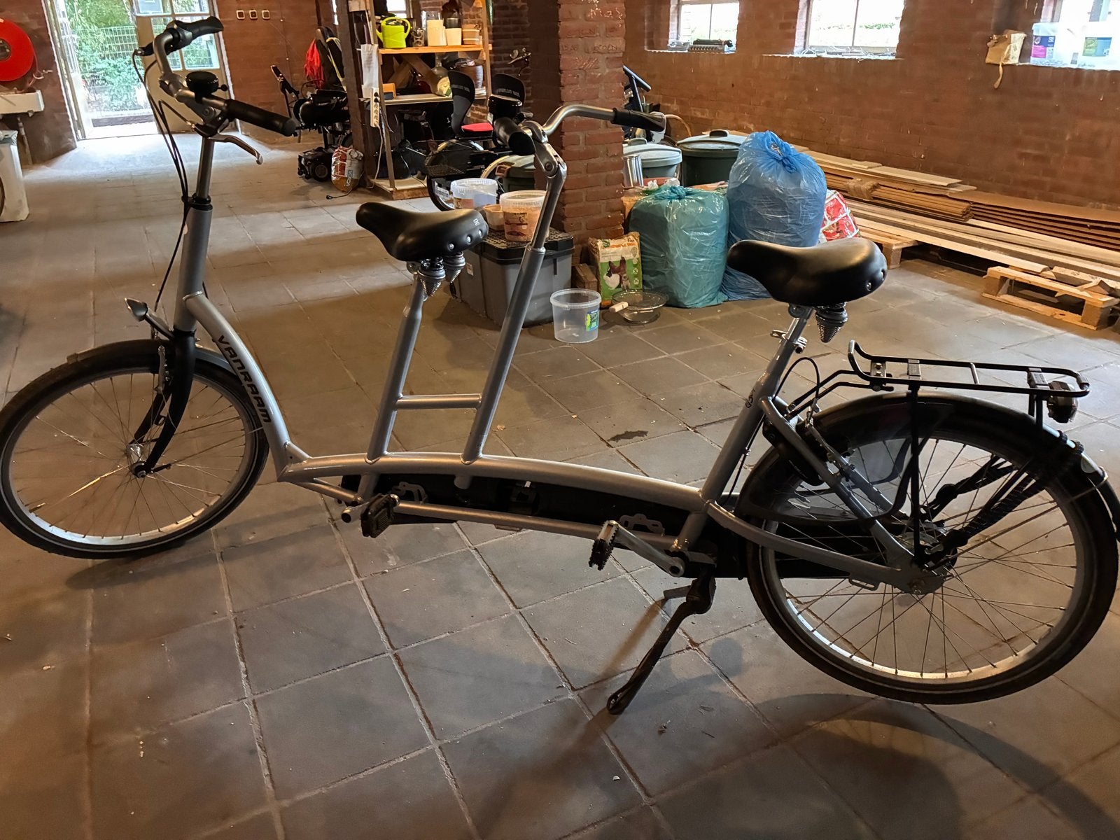 Van Raam Twinny tandem - Zo goed als nieuw, Fietsen en Brommers, Fietsen | Tandems, Ophalen, Minder dan 10 versnellingen, Zo goed als nieuw
