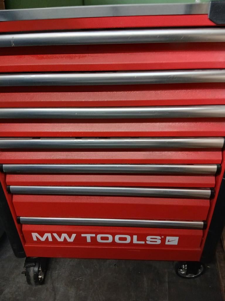 MW Tools Gereedschapswagen met gereedschap, Ophalen, Gebruikt