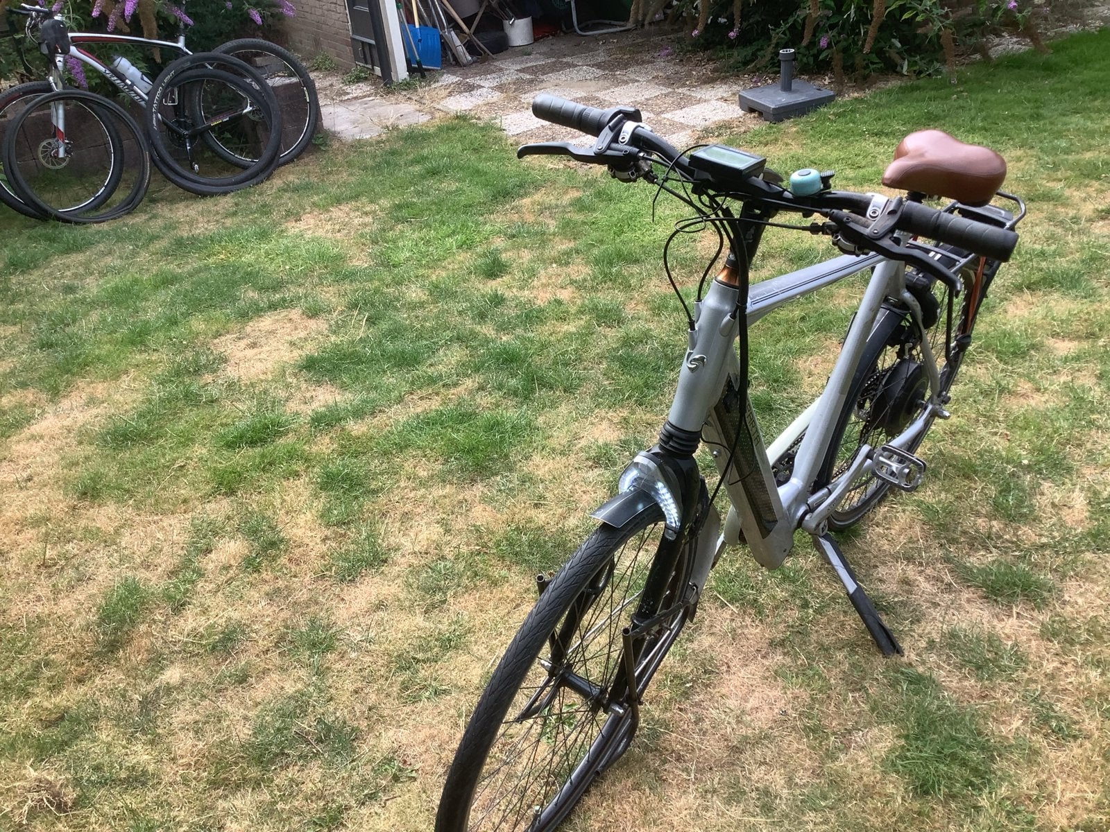 Grote e-bike met computerstoring, accu nog goed, Ophalen, Sparta, Gebruikt, 59 cm of meer