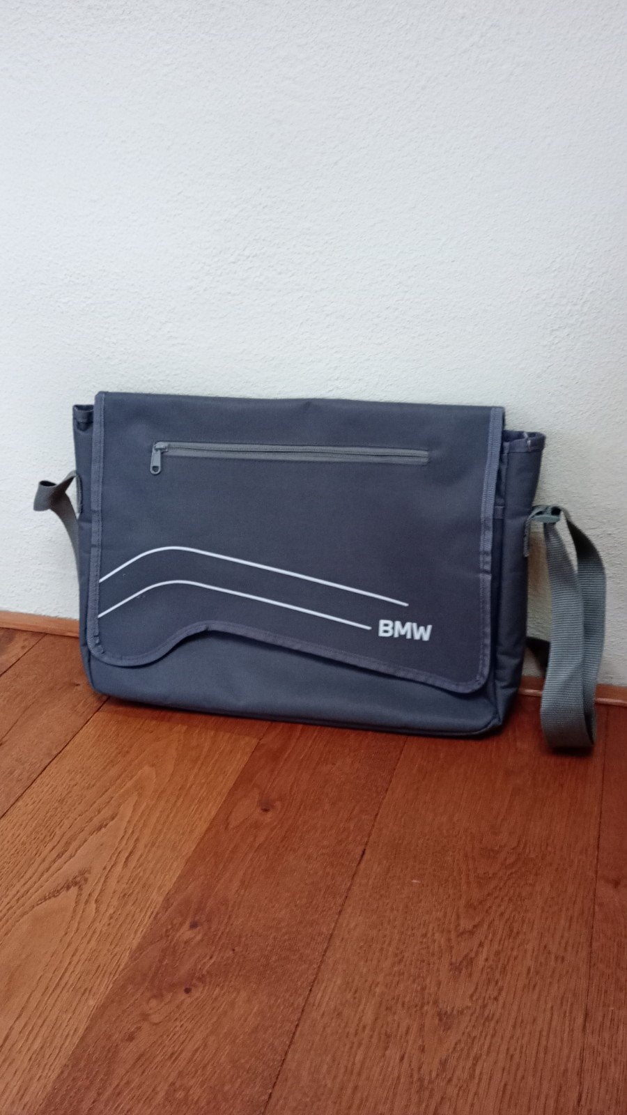 BMW Laptoptas, Ophalen, Grijs, Schoudertas, 16 inch