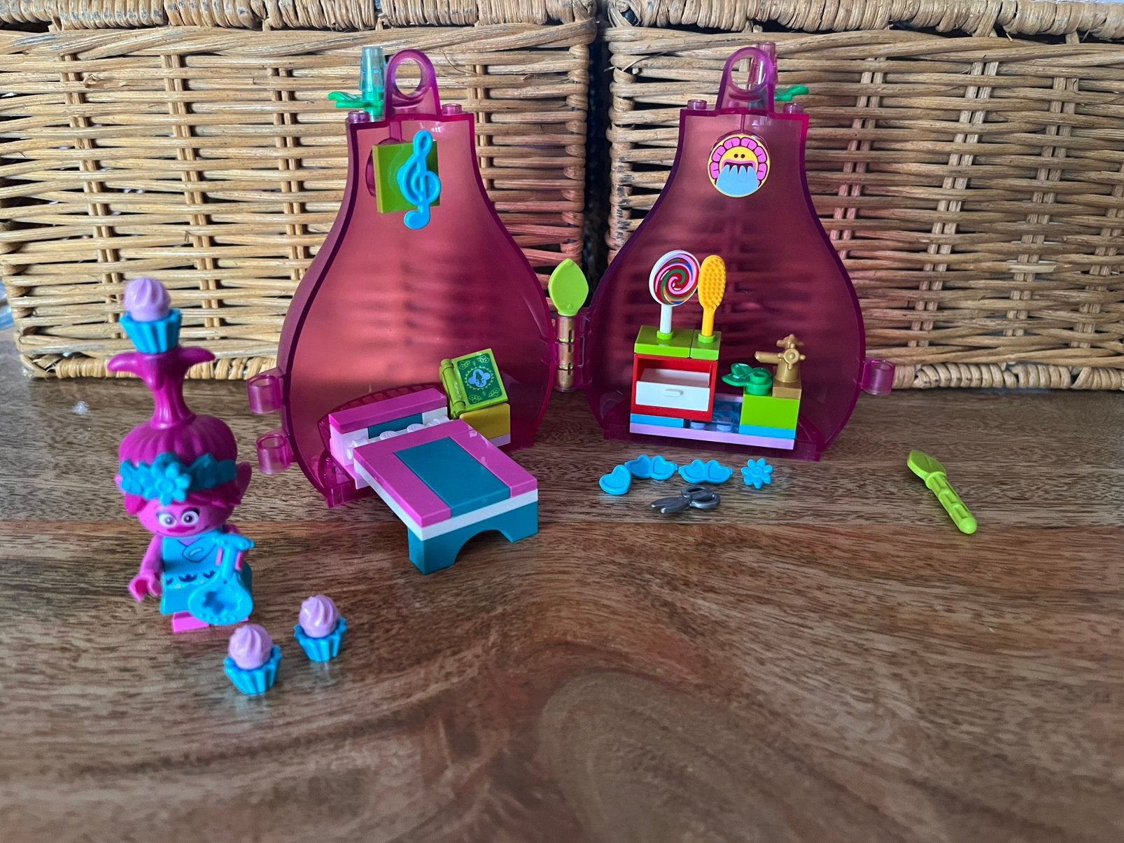 41251 LEGO - Trolls Poppy's Huisje (compleet met doos), Overige thema's, Lego, Ophalen of Verzenden, Zo goed als nieuw