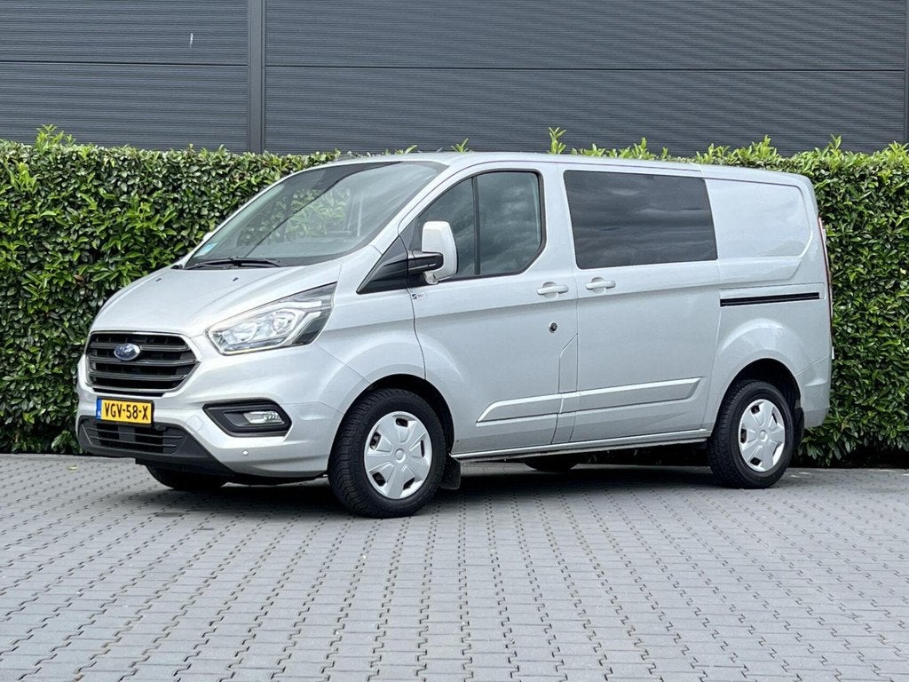 Ford Transit Custom 300 2.0 TDCI L1H1 Limited DC, DUBBEL CAB, Automaat, 4 cilinders, 129 pk, Bedrijf