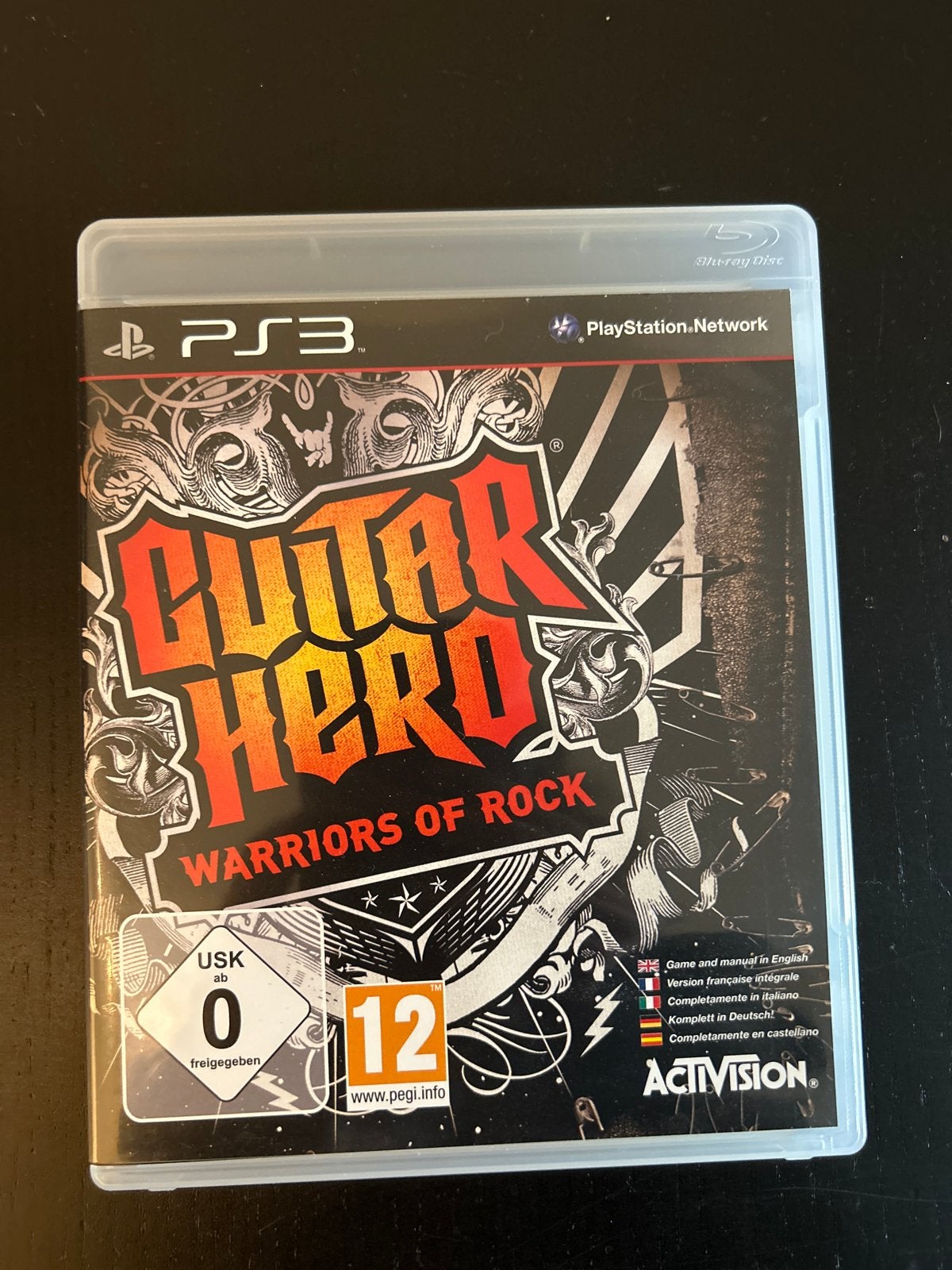 Guitar Hero Warriors of Rock PS3 met gitaar - Nieuwstaat, Ophalen of Verzenden, Nieuw, Met 1 controller, Met games