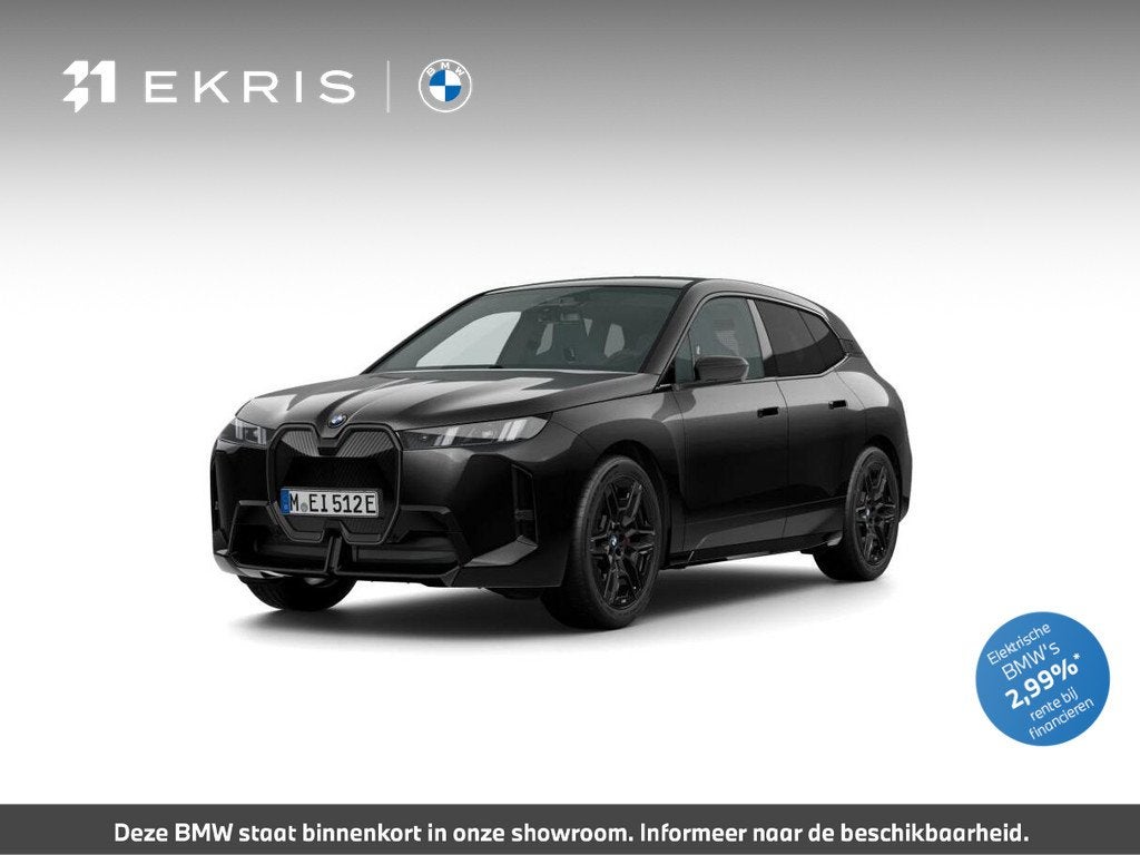 BMW iX xDrive60 | M Sportpakket Pro | Comfort Pack | Innovat, Auto's, BMW, Automaat, Stof, Zwart, 2480 kg