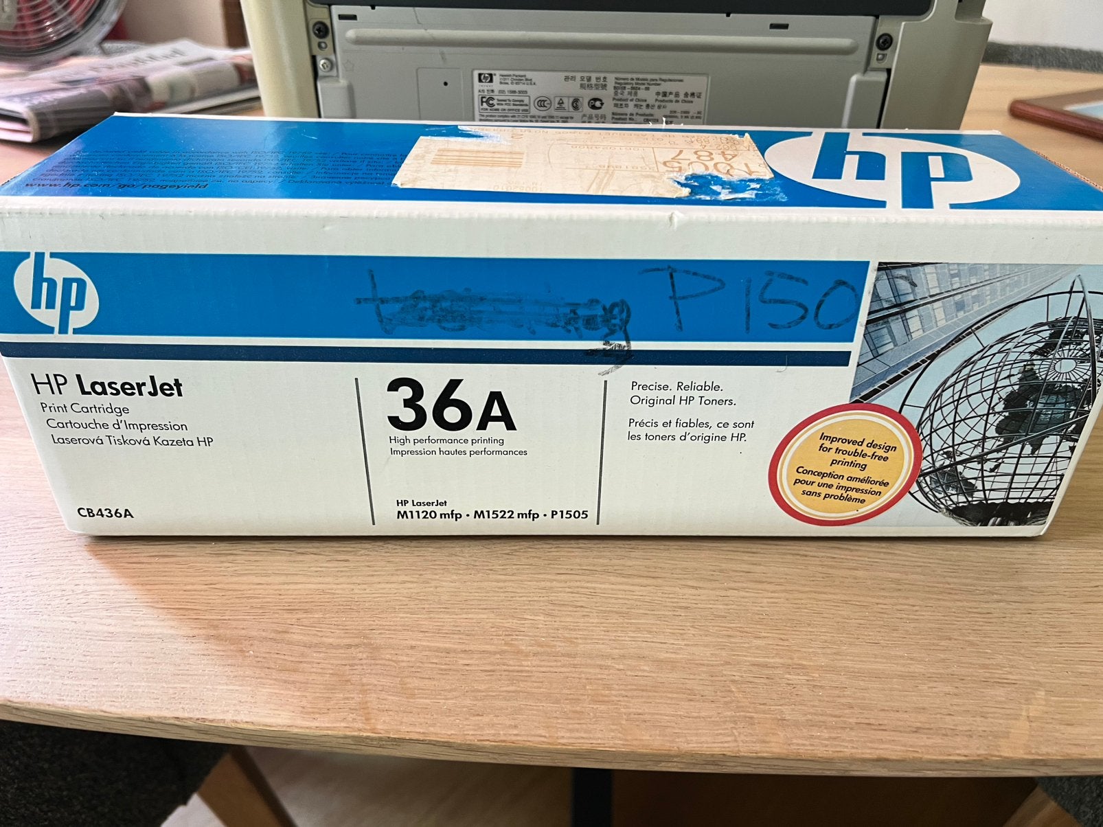 Hp laserjet 1505, Computers en Software, Printers, Ophalen, Zwart-en-wit printen, Gebruikt, Printer