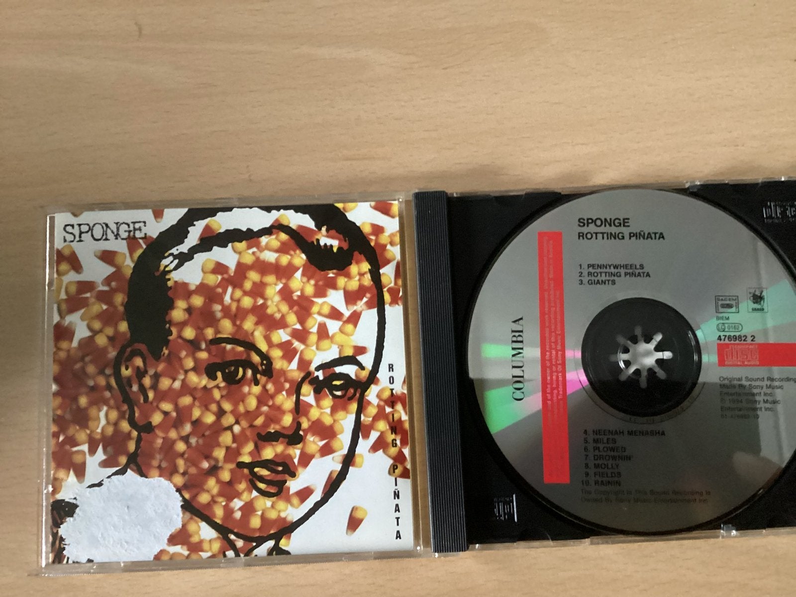 Sponge-Rotting pinata. Topcd., Ophalen of Verzenden, Zo goed als nieuw, Poprock