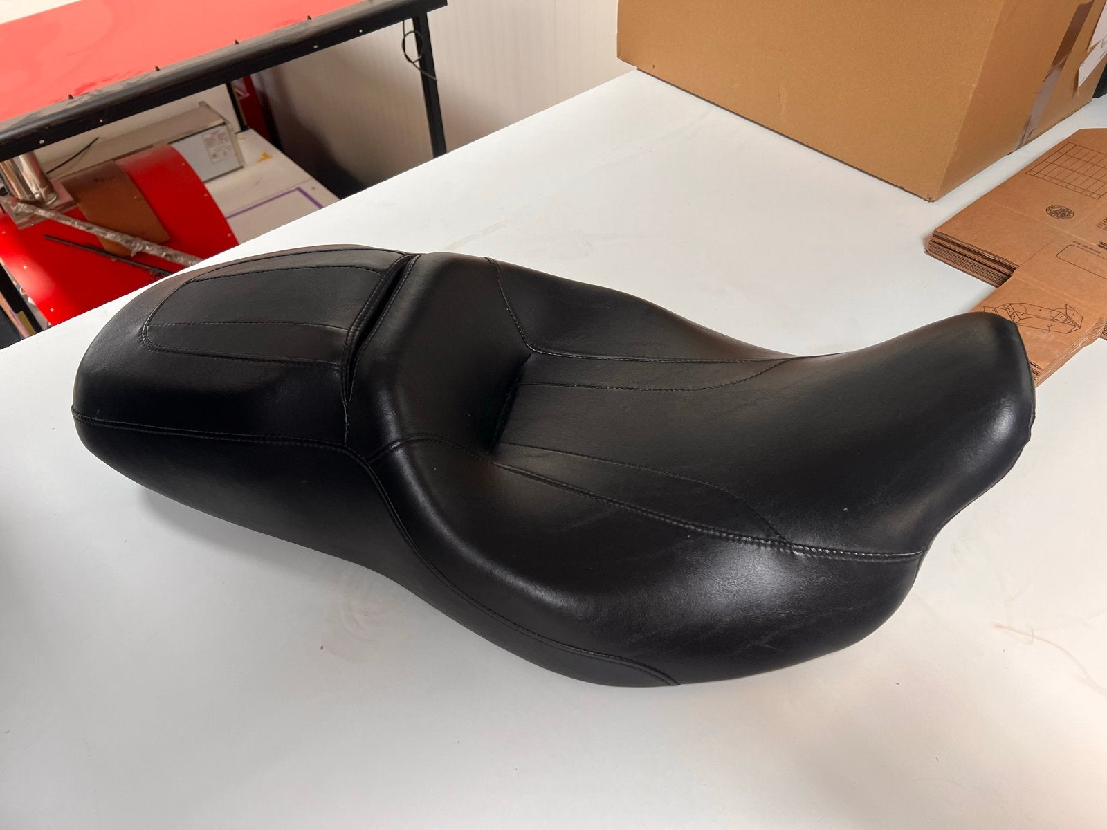 Harley Davidson Streetglide Zadel - Comfortabel en Stijlvol, Ophalen of Verzenden, Gebruikt