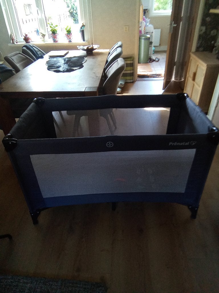 Campingbedje, Ophalen, Zo goed als nieuw, Minder dan 140 cm, Matras