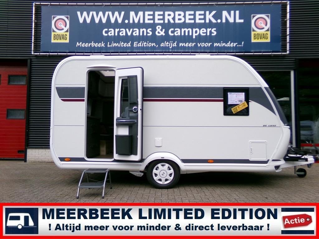 Hobby De Luxe 400 SFE 3484,=KORTING +MOVER +THULE +FIETSREK, Caravans en Kamperen, Caravans, Hobby, Treinzit, 750 - 1000 kg, Particulier