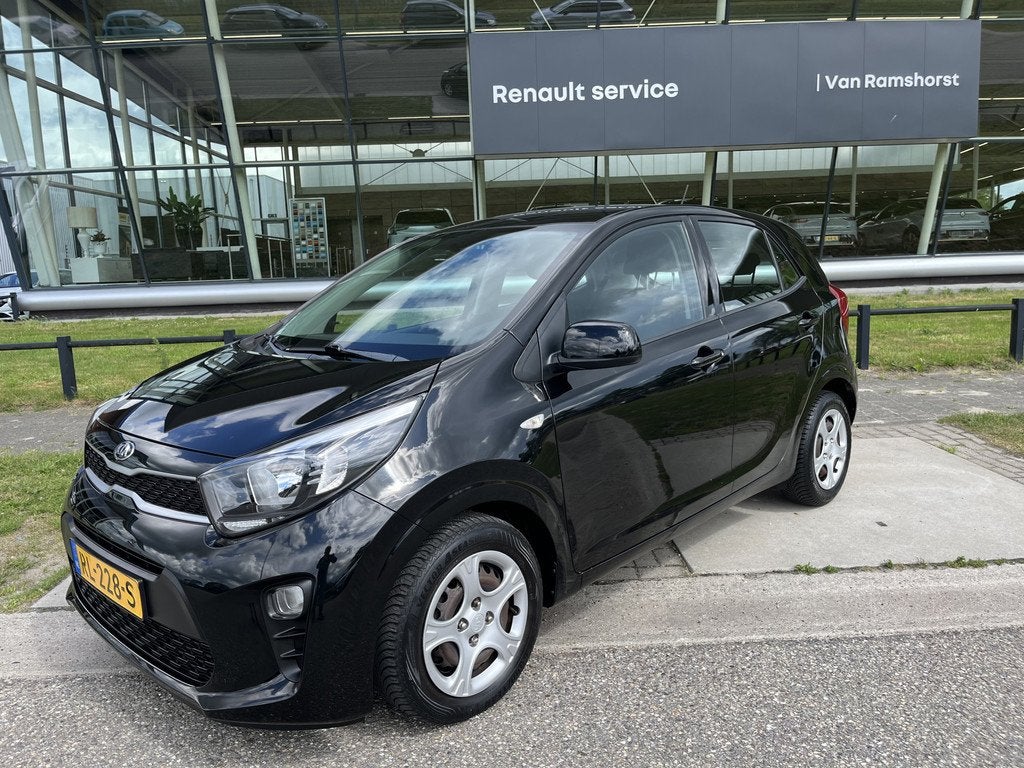 Kia Picanto 1.0 CVVT EconomyPlusLine / Bleutooh / Airco /, Auto's, Kia, Voorwielaandrijving, 12 maanden, Stof, Gebruikt