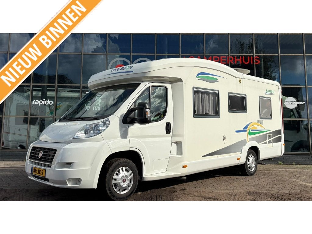 Chausson Allegro 93 160PK,Airco,Topindeling, Caravans en Kamperen, Achteruitrijcamera, Standaard zit, Ringverwarming, Fiat